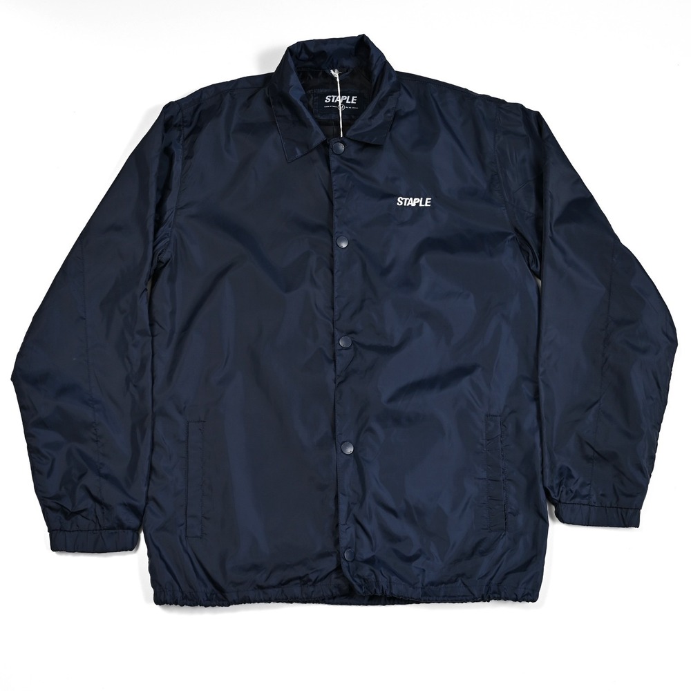 Staple Pigeon Men's‎ Jacket Windbreaker Medium Lightweight Navy NWT Full Zip